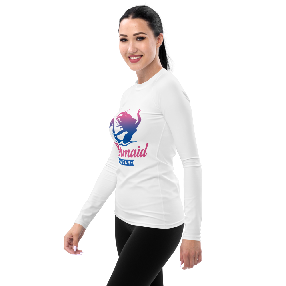 Original Mermaid Wear Front Logo Rash Guard